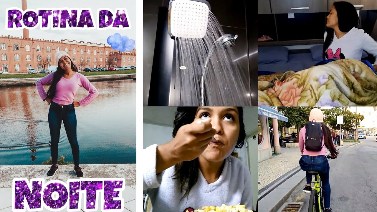 MINHA ROTINA DA NOITE - (Night routine) - YouTube