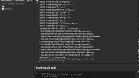 ml-agents demo on colab