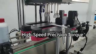 Automatic Cap Feeding &amp; Capping Machine: Full Setup, Tooling Change, and High-Speed Demo