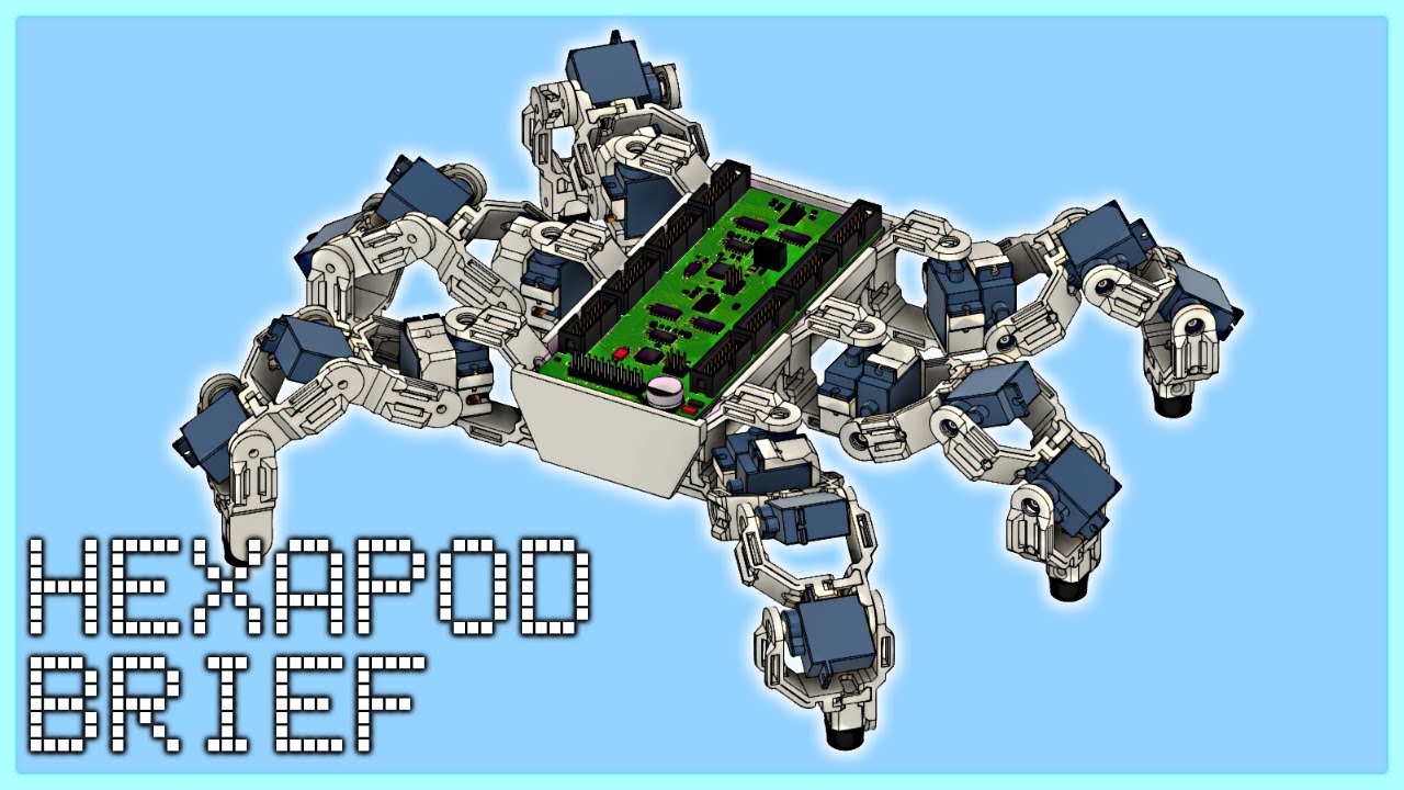 Hexapod Project Brief - YouTube