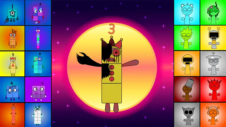 Incredibox - Sprunki Vs  Numberainbows Vs TwistedBlocks  Band (1-10) Guess the Hidden Pattern!