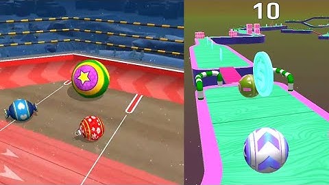 SKY ROLLING BALL GAME PLAY SPEED RUN _ VS GOING BALLS GAMEPLAY _ ANDROID MOBILE GAMES _ IOS GAMES