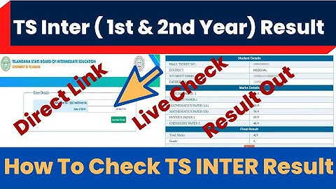TS Inter Results 2022 | How to Check TS Inter Results 2022 ? TS Inter 1st/ 2nd Year Result Link ?