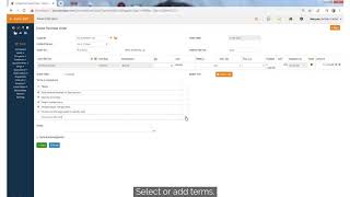 Creating a Purchase Order for a Sale Order in Genie ERP screenshot 3