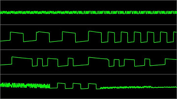 Michal Brzezicki (Caruso) - "Line Runner" / Song 2 [Atari 8-bit] (Chiptune Visualization)
