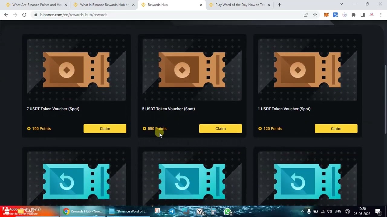 Binance Rewards Hub Earn Binance Points(How to Claim/Redeem)