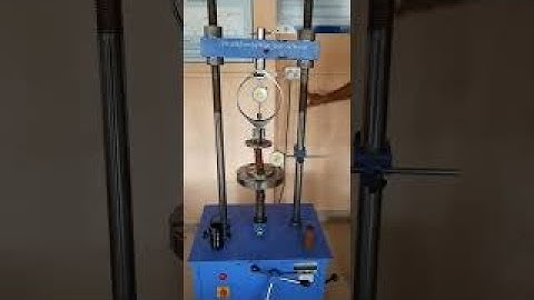 Unconfined compression test