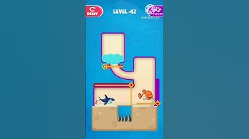 Save The Fish Level 42 Fishdom Pull The Pin Game#gameplay #fishdom #androidgameplay