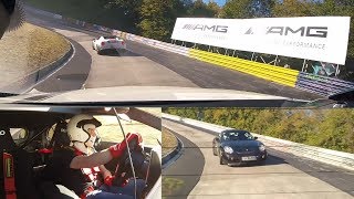 A 45 AMG w/ Alfa Romeo 4C & Porsche Cayman BTG 9:01 Nürburgring Nordschleife