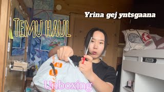 Unboxing🥸 “Temu haul “✨📦🤌