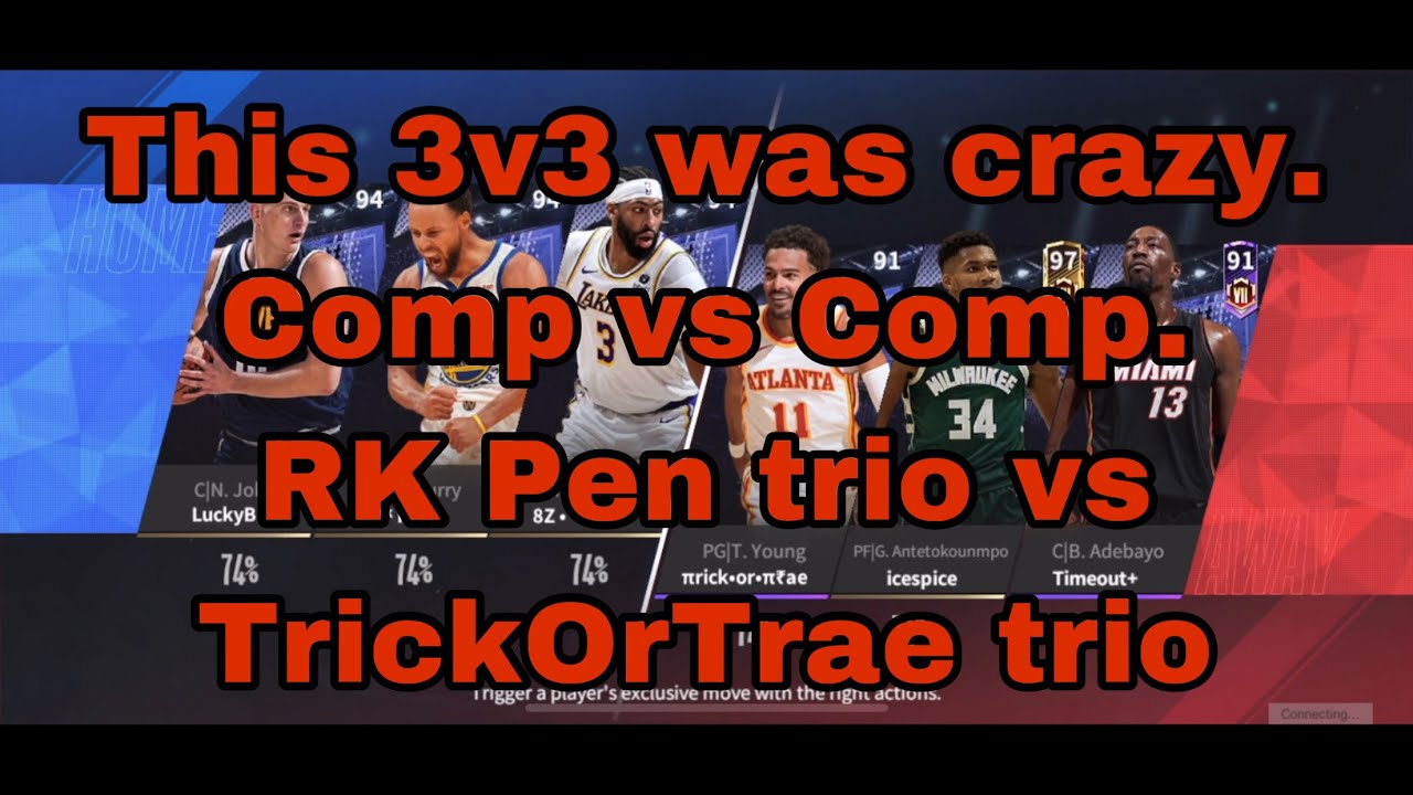 NBA Infinite RK Pen vs Trick or Trae 3v3 Ranked
