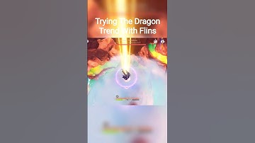 Trying The Dragon Trend With Flins #genshinimpact #flins