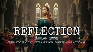Reflection Mulan, 1998 Cinematic Epic Orchestra Version Powerful & Emotional