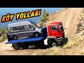 BOZULAN FİAT DUCATO 'YU TAŞIYORUZ OFF-ROAD VE KÖY YOLLARINA DALDIM // BeamNG.drive