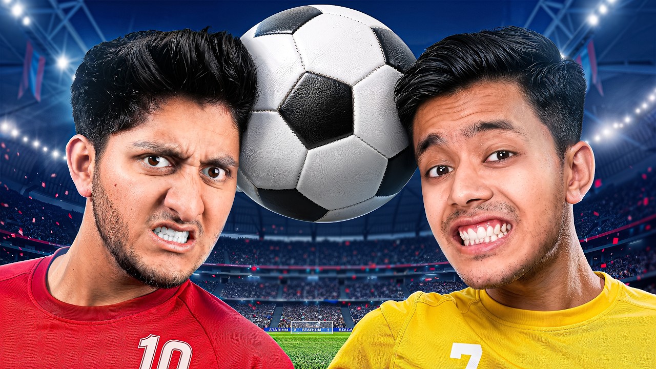 I Challenged Ayush Bhandari in Football… Big Mistake!