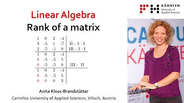 ✨ Matrix Magic: Rank of a Matrix Explained ✨