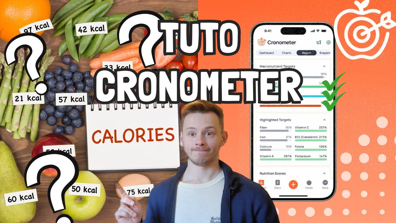 Comment Utiliser Cronometer sur Iphone  ?