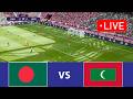 🔴LIVE : Bangladesh vs Maldives | Today Football Live Match | Full Match PES 21 Simulation Gameplay
