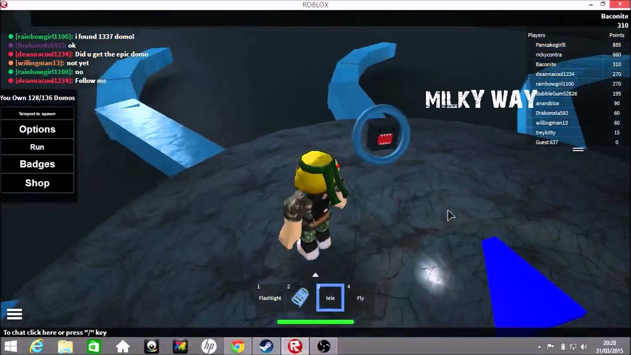 Roblox Find The Domos Milky Way Astronaut Domos Youtube - how to get 1337 domo and epic domo at find the domos roblox youtube