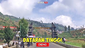 Jalan Indah Menuju Kawasan Wisata Dieng
