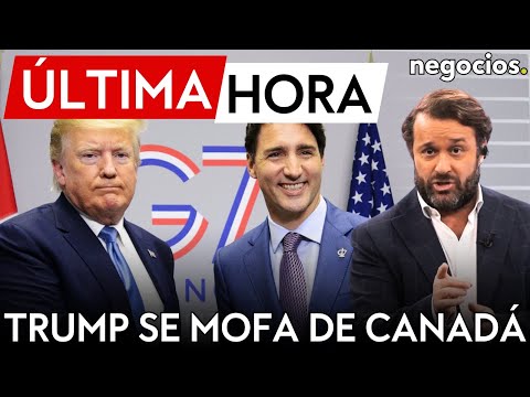 &Uacute;LTIMA HORA | Trump se mofa de Canad&aacute;: sugiere a Trudeau convertirse en el 51 estado de EEUU