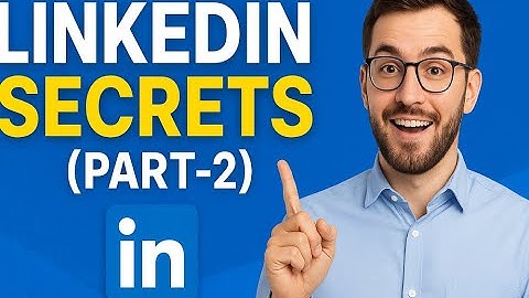 LinkedIn Basics Part-2 Hidden Features You MUST Use to Grow Faster! #linkedintutorial #linkedinhacks