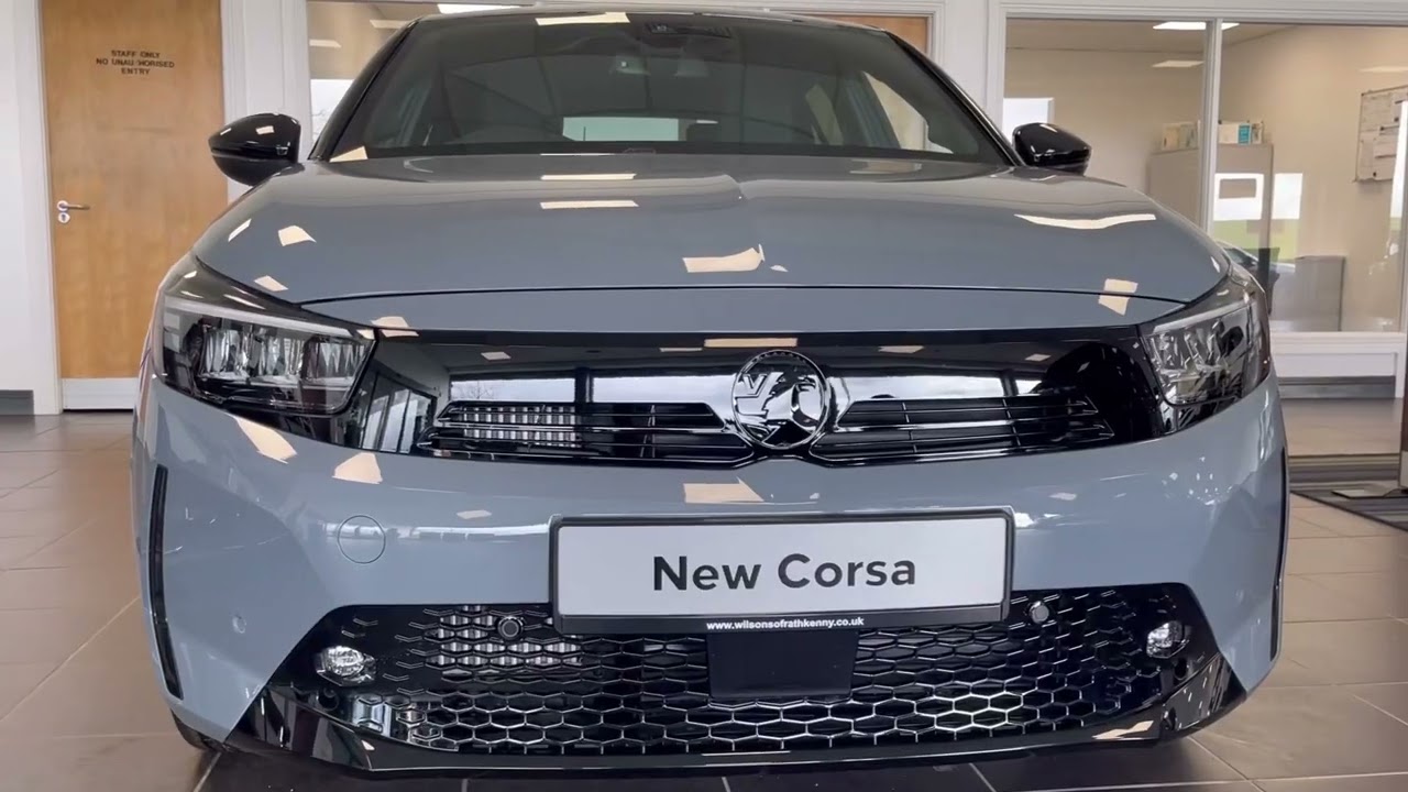New Vauxhall Corsa - Grey