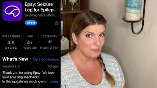 APP REVIEW:/ Epsy: Seizure Log for Epilepsy screenshot 1