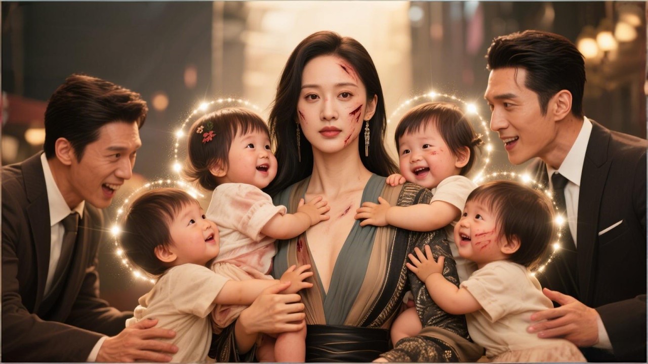 Desfigurada, ela retorna e vira mamãe de 5 crianças fofas, com o CEO insistindo em se casar!