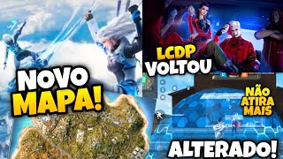 MELHOR ATUALIZAÇÃO!? NOVO MAPA, NERFE CR7, EVENTO LCDP 2, NOVAS TELAS DE CARREGAMENTO, CONFIRA TUDO!