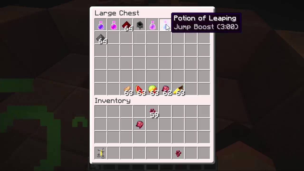 Minecraft 1.8: How To Make Invisibility/NightVision Potions :D - YouTube