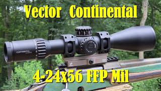 Vector Continental 4-24x56 FFP Mil - Continuing Success