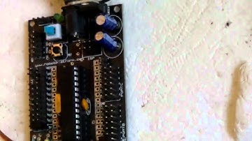 Servo and AVR microcontroller - Atmega8