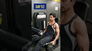 Day 52?6 variations for leg || Gym workout routine ||