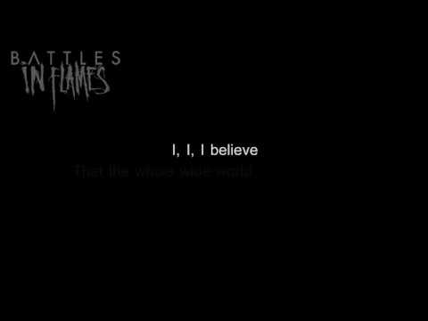 In Flames - Like Sand (Lyrics in Video)