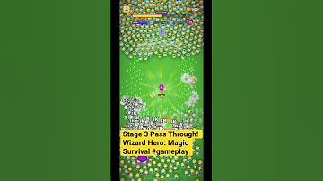 Stage 3 Pass Through! Wizard Hero: Magic Survival #gameplay #wizard
