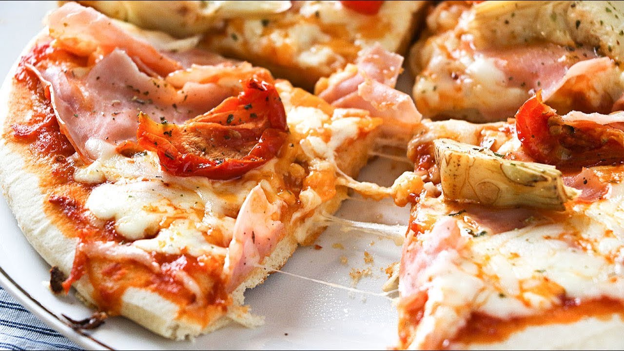 Pizza en sartén muy fácil y - Recetas de Esbieta