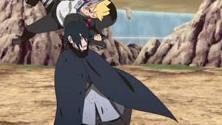 Borushiki destroyed Sasuke rinnegan | Sasuke and Kawaki vs Borushiki | Momoshiki take over Boruto