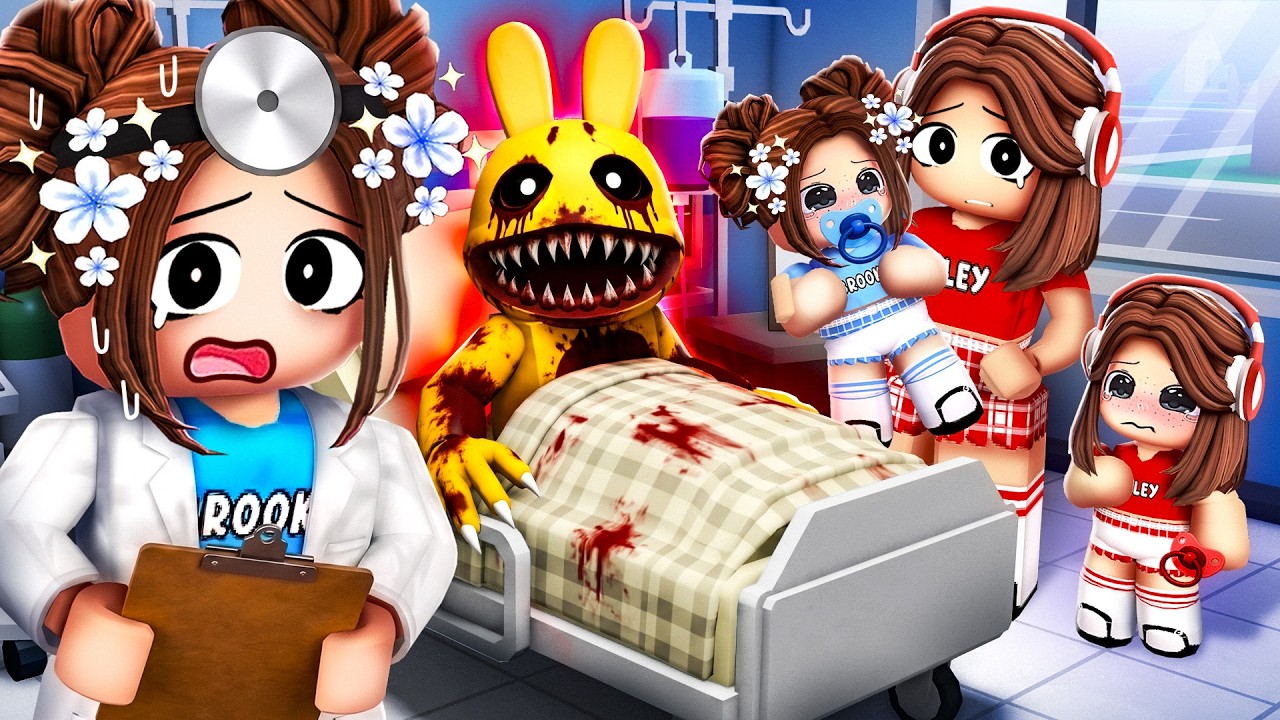 Our Family Survived ROBLOX ANIMAL HOSPITAL..