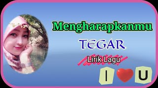 Aku Ingin Kau Ada Di Sini. Mengharapkanmu - Tegar [ Lirik ] cover by nunu