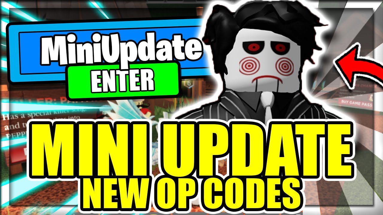 All New Secret Op Working Codes Mini Update Roblox Survive The Killer Youtube - all new secret op working codes roblox survive the killer