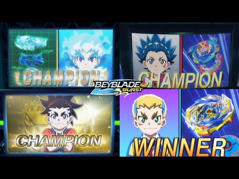 Final Battle Winners in Beyblade Burst Season 1-5