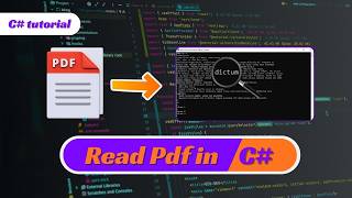 Read PDF in C# | C# PDF Tutorial for Beginners
