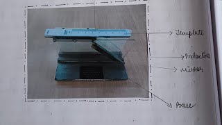 Stiffness tester for fabric!! #textile #textiledesigner #learnwithbatul