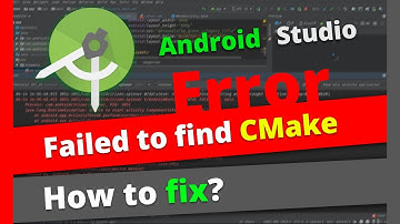 Unable to get the CMake version located at Android Studio