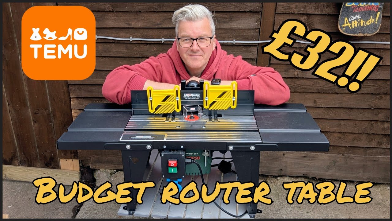 TEMU budget Tooltronix router table assembly and review - YouTube