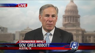 Gov. Abbott appears on KRIS-6 News at Noon