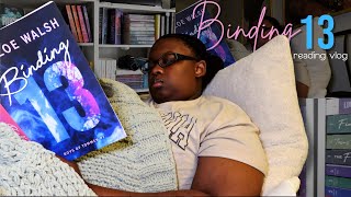 I TRIED TO READ BINDING 13 IN 24 HOURS (reading vlog)