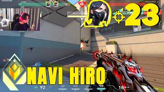 3.3KD + 44% HS RATE!! - NAVI HIRO [EU] #MatchMVP