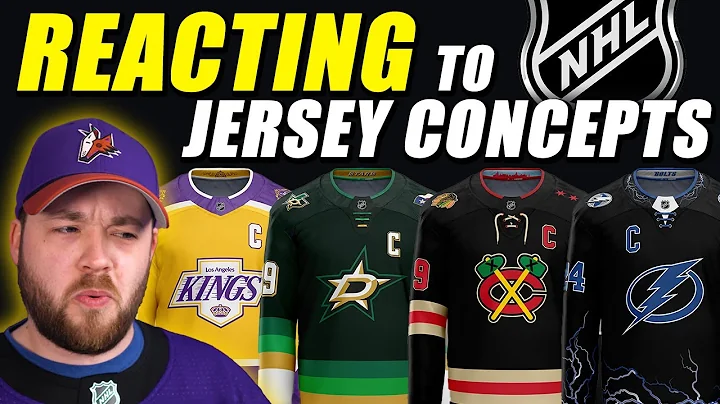 Reacting To NHL Jersey Concepts! (Designs by Jason...